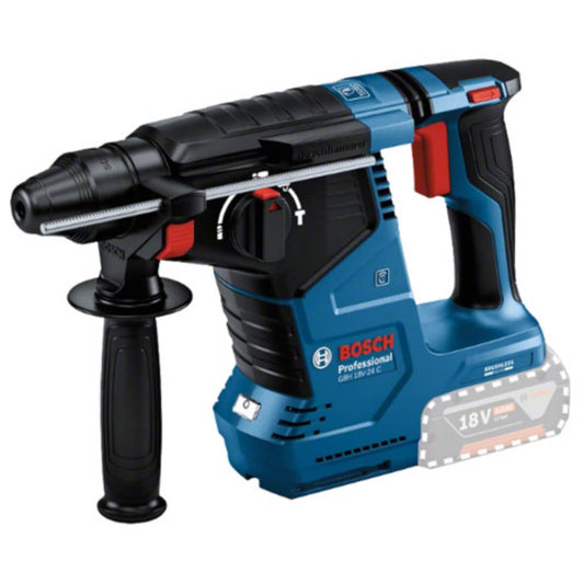 Bosch GBH 18V-24 C SDS+ rotary hammer drill. Body only