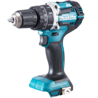 Makita cordless drill on a white background