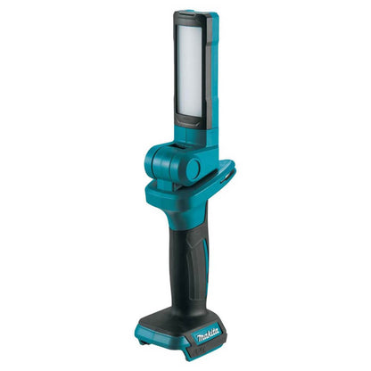 Makita cordless work light on a white background